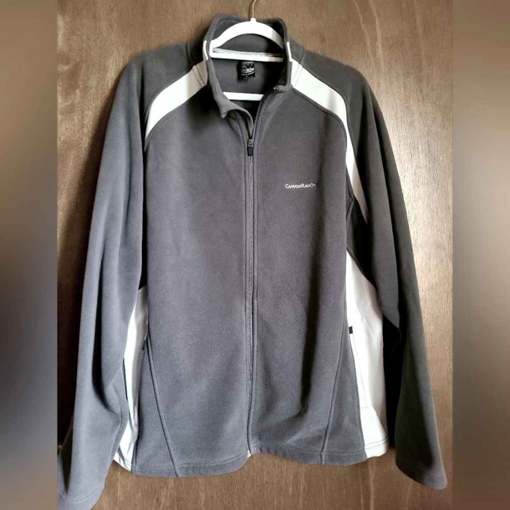 Levelwear Full Zip Fleece Shirt Jacket 🤍🩶